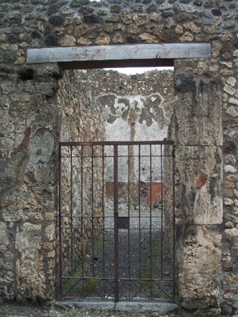 VI 14 37 Pompeii December 2005 Entrance Doorway According To Della